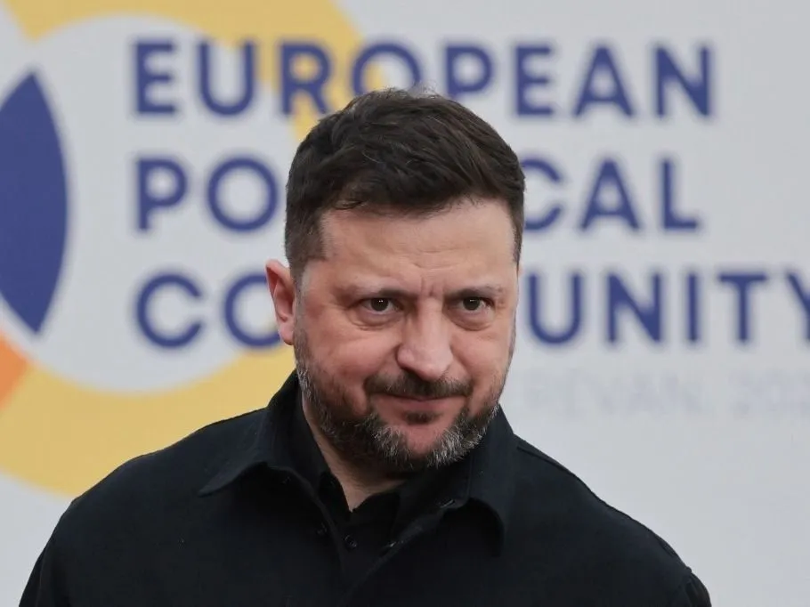 Volodimir Zelenszkij ukrán elnök