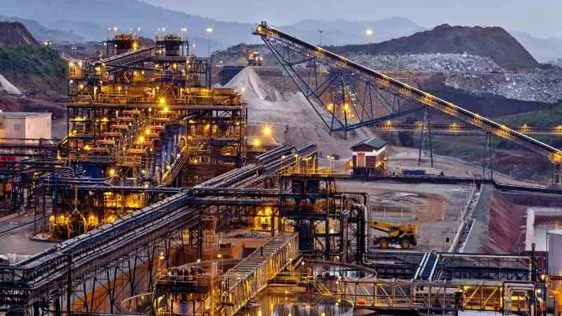 A Barrick által kiadott 2024-es képen a Kibali aranybánya részlete