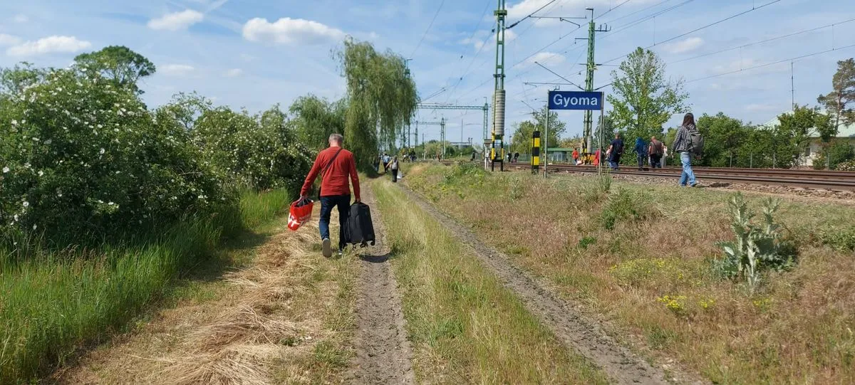 Kitört a káosz egy MÁV-vonalon, miután kisiklott egy szerelvény - ORIGO
