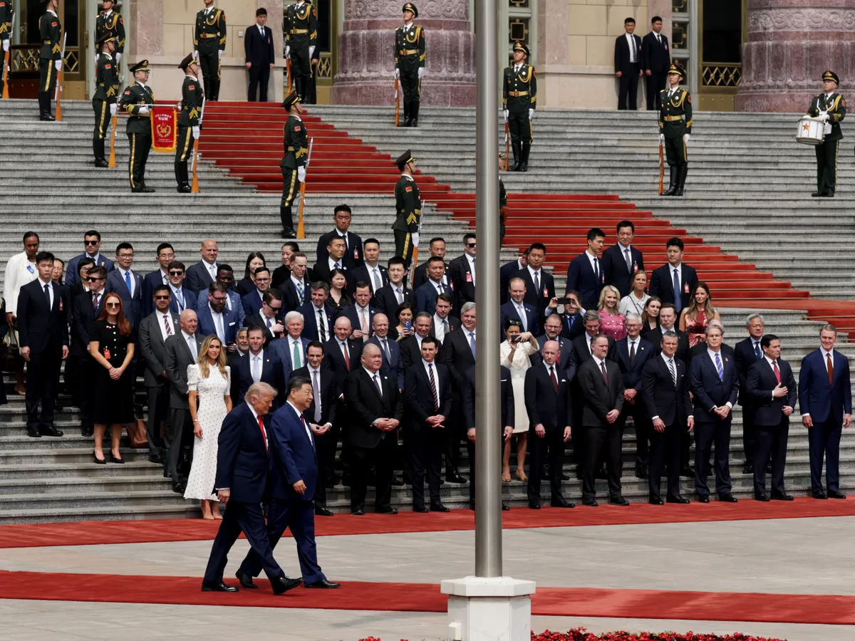 Csúcstalálkozó Kínában: Trump üzleti szupercsapattal sokkolta Pekinget