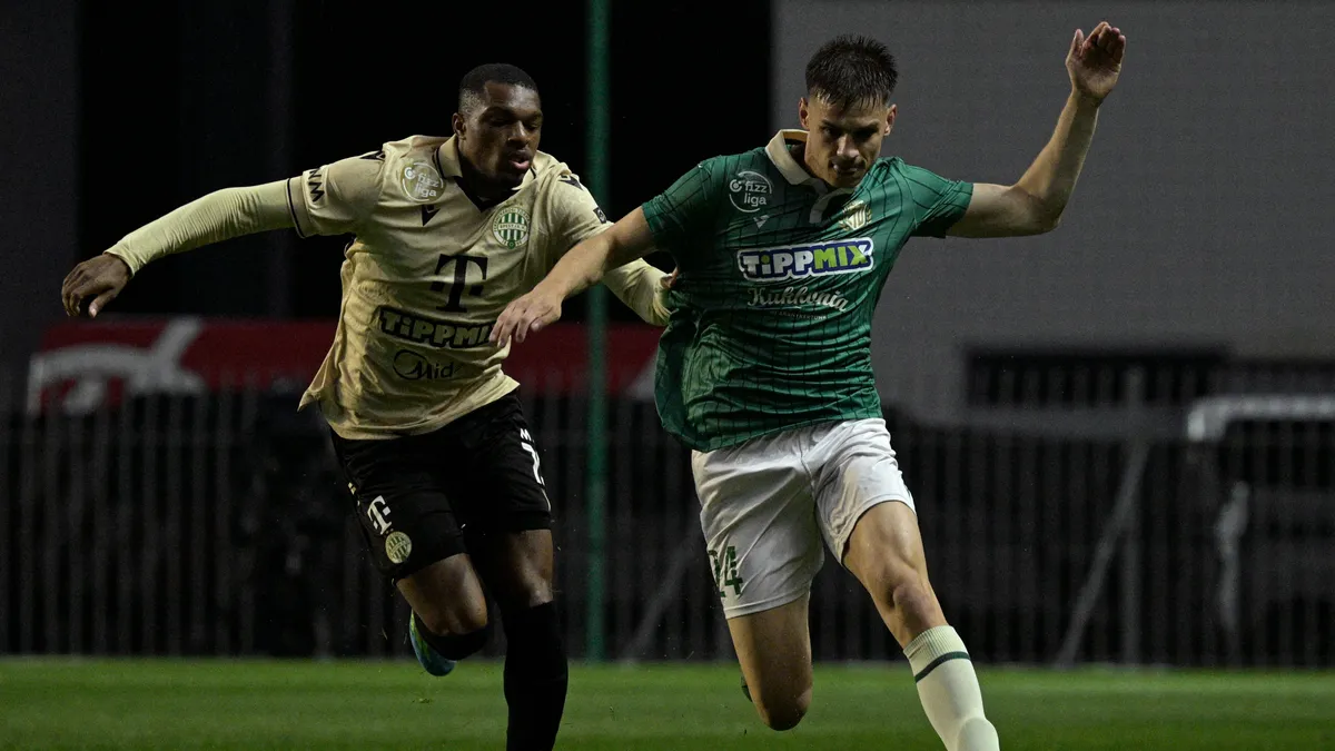 Hatalmas volt a versenyfutás az ETO és a Fradi között a bajnoki címért