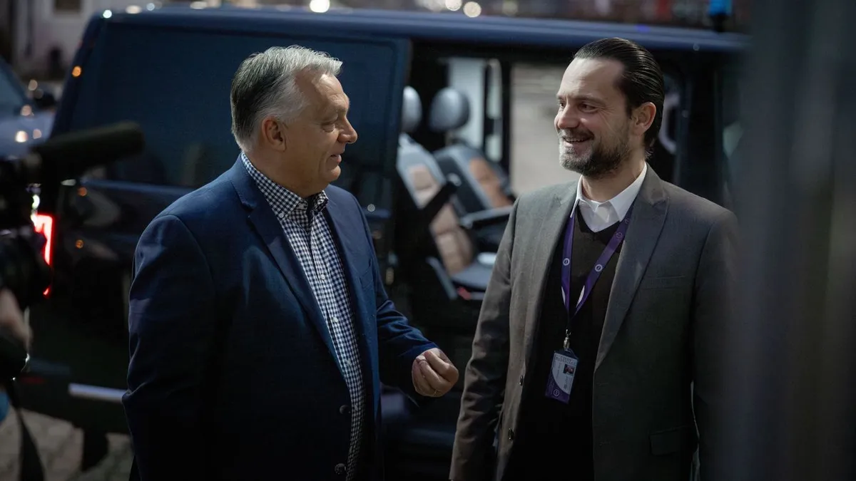 Orbán Viktor és Havasi Bertalan (Fotó: MTI/Miniszterelnöki Kommunikációs Főosztály/Fischer Zoltán)