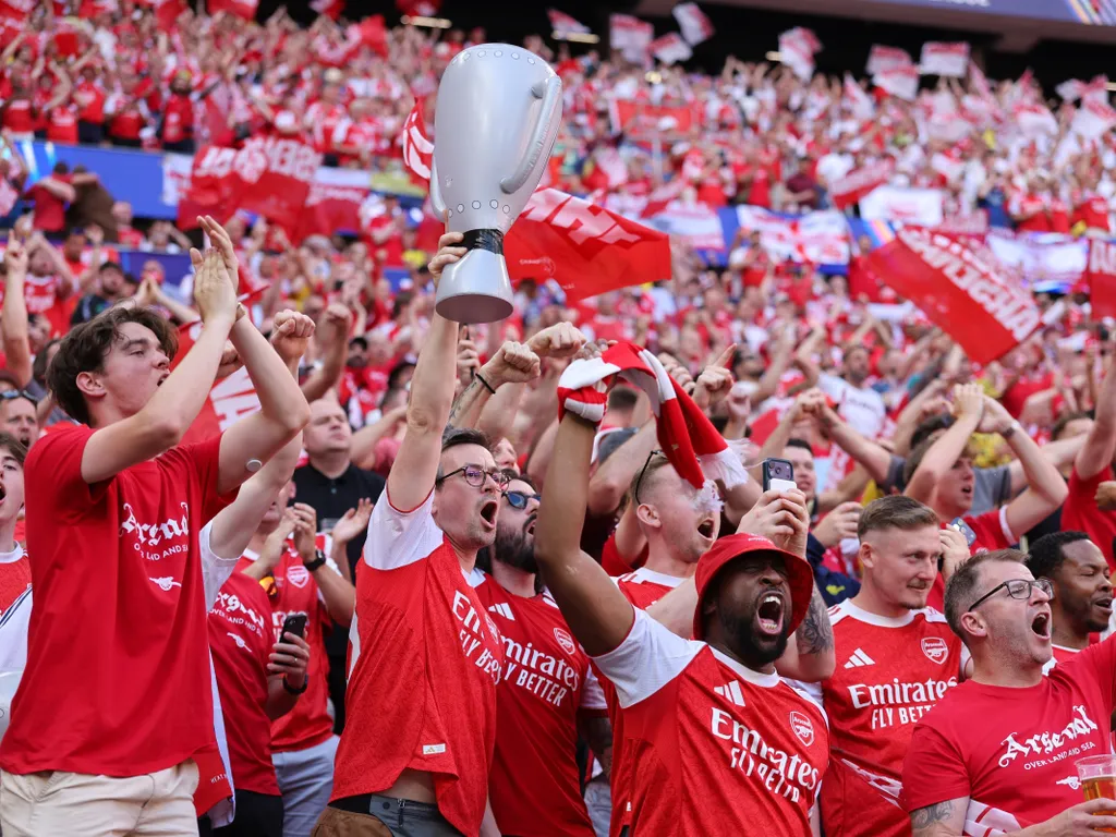 BL, Bajnokok Ligája, BajnokokLigájaBudapest, döntő, PSG - Arsenal, PSGArsenal, szurkoló, hangulat, Budapest, Puskás Aréna, PuskásAréna, 2026.05.30.