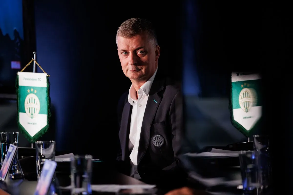 Kubatov Gábor, a Fradi elnöke