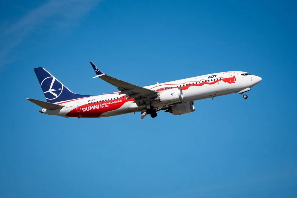 A repülőgép-katasztrófa során a Boeing 737-es csaknem függőlegesen zuhant le - Képünk illusztráció Fotó: MATEUSZ WLODARCZYK / NurPhoto