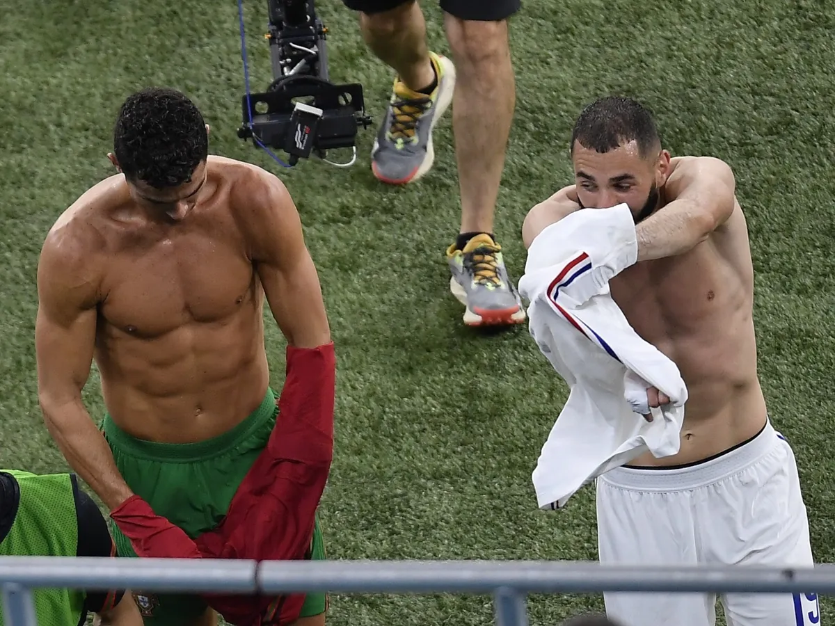 Cristiano Ronaldo még 41 évesen is elképesztő fizikai állapotban van.
