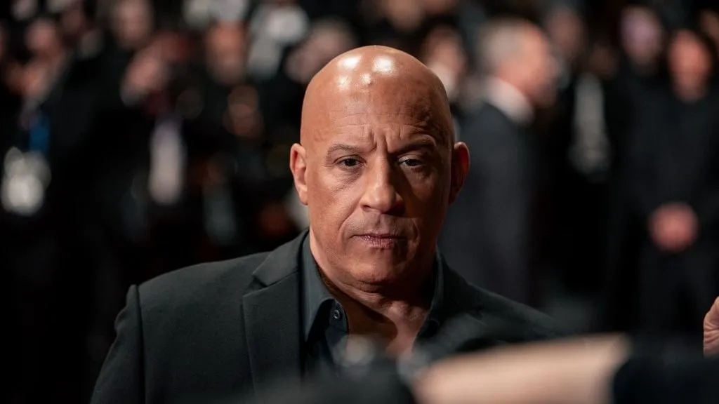 Vin Diesel attends ''The Fast And The Furious'' screening during the 79th annual Cannes Film Festival at Palais des Festivals in Cannes, France, on May 13, 2026. (Photo by Luca Carlino/NurPhoto) (Photo by Luca Carlino / NurPhoto via AFP)