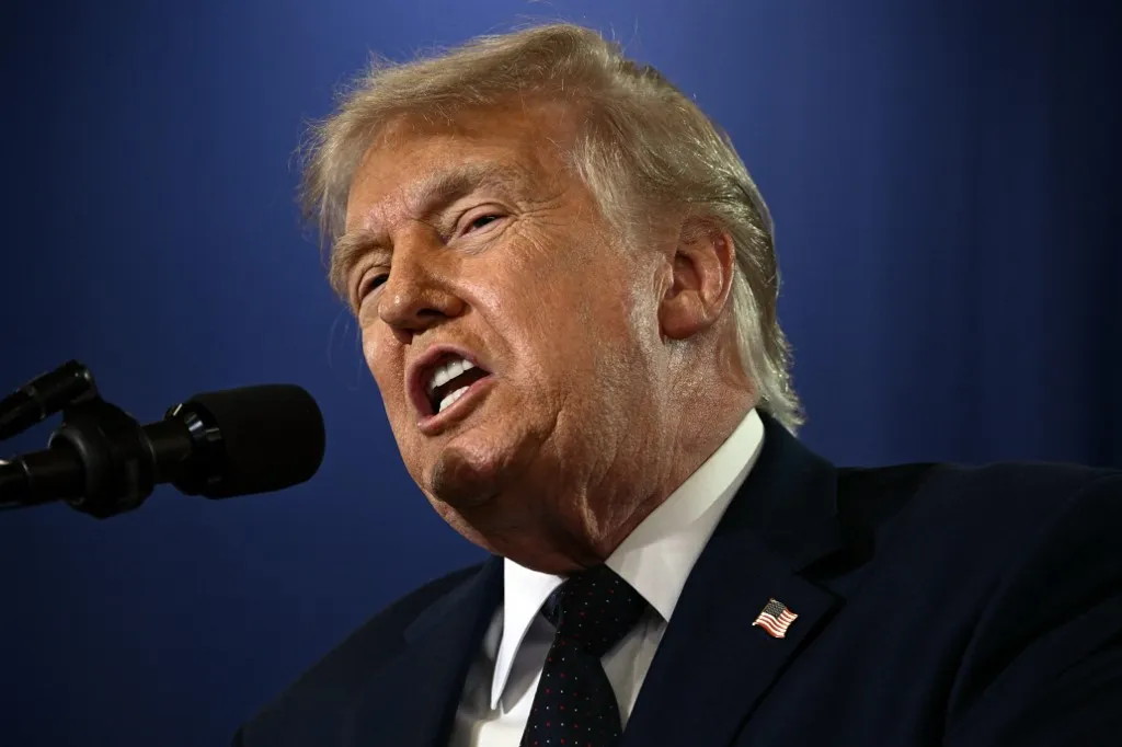 Donald Trump amerikai elnök (Fotó: AFP)