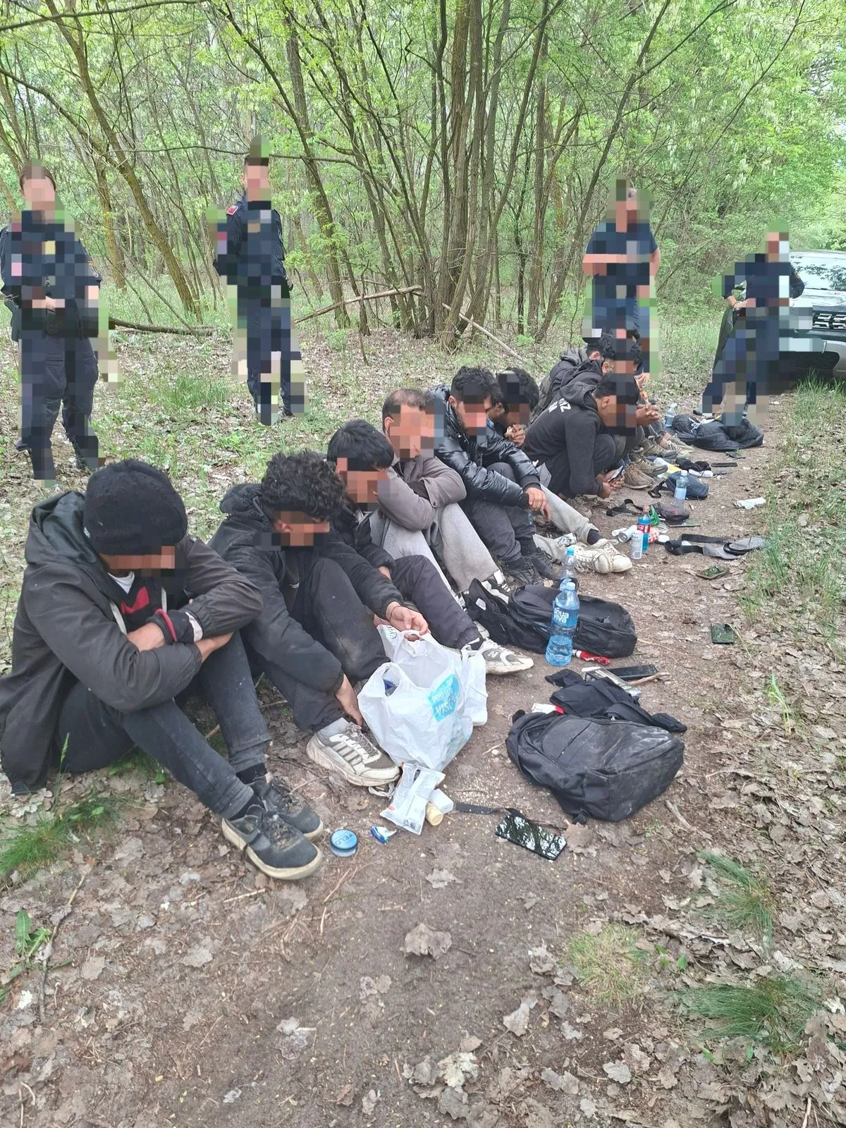 Illegális határátlépők kerültek rendőrkézre