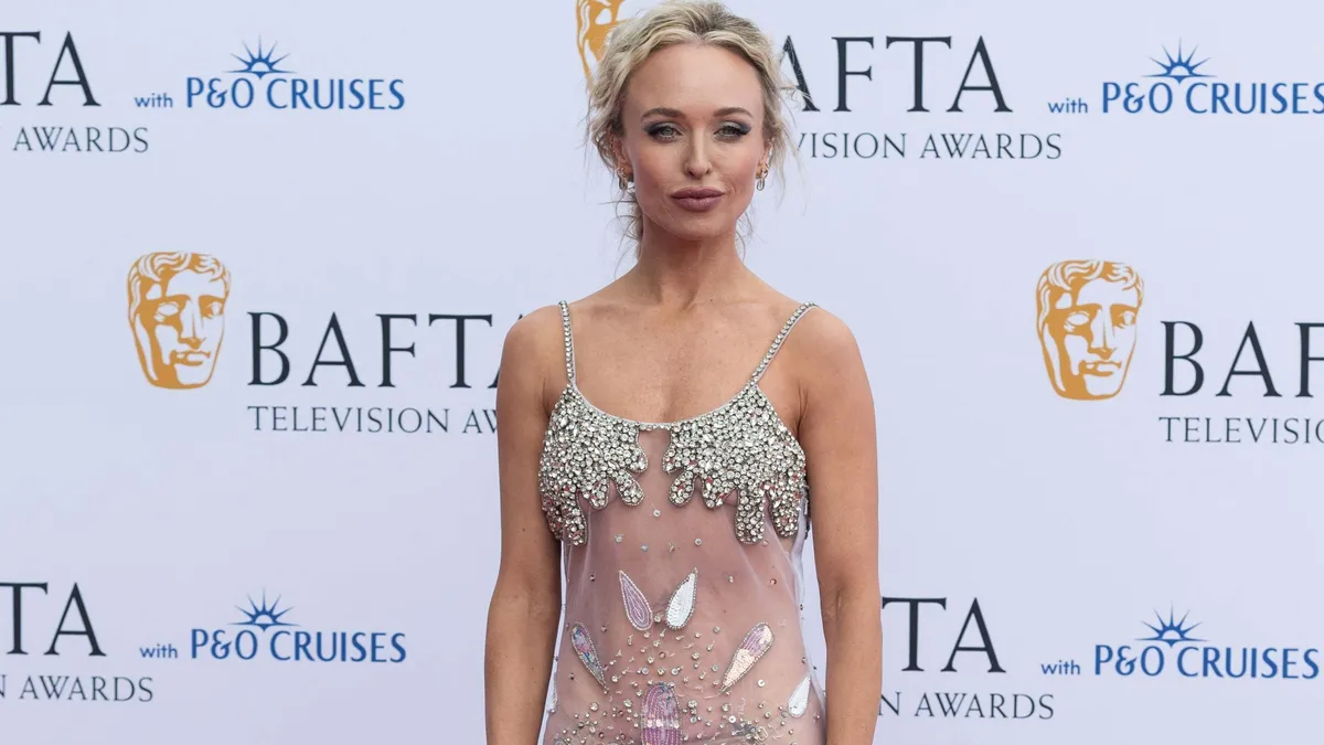 2026BAFTA-gálavörösszőnyeg, 2026 BAFTA-gála, vörös szőnyeg, 

LONDON, UNITED KINGDOM - MAY 10, 2026: Jorgie Porter attends the BAFTA Television Awards with P&O Cruises at the Royal Festival Hall in London, United Kingdom on May 10, 2026. (Photo by WIktor Szymanowicz/NurPhoto) (Photo by WIktor Szymanowicz / NurPhoto via AFP)
