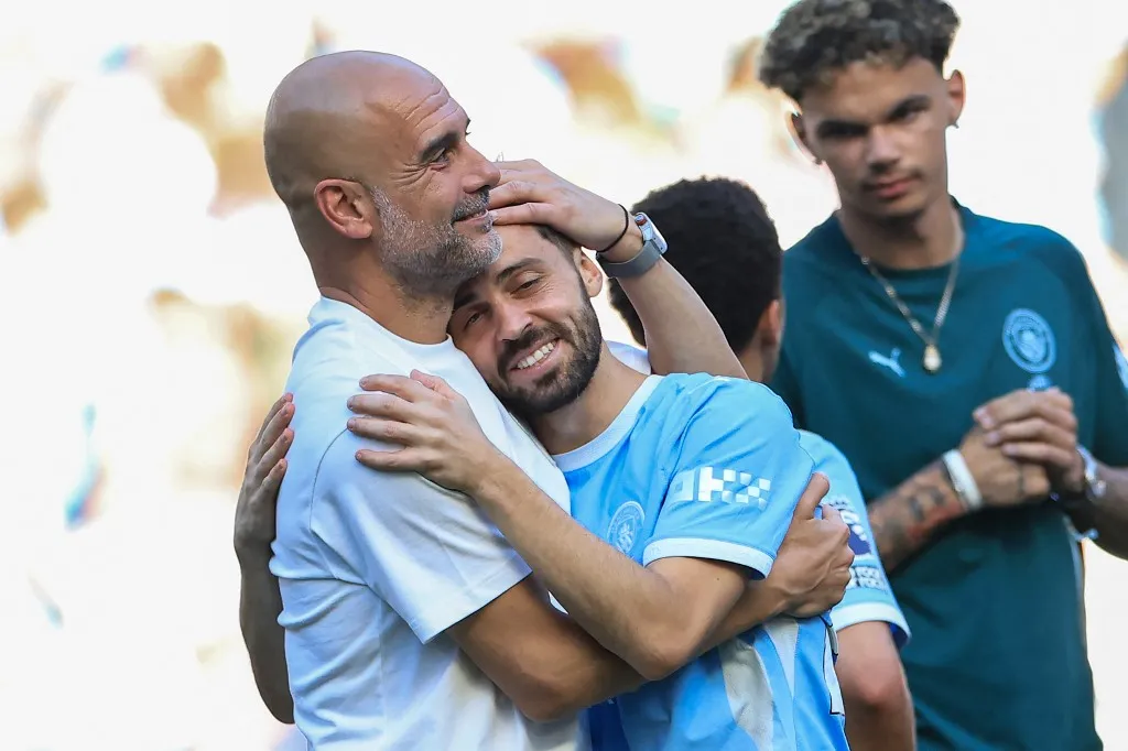 Pep Guardiola és Bernardo Silva is elköszönt a Manchester Citytől