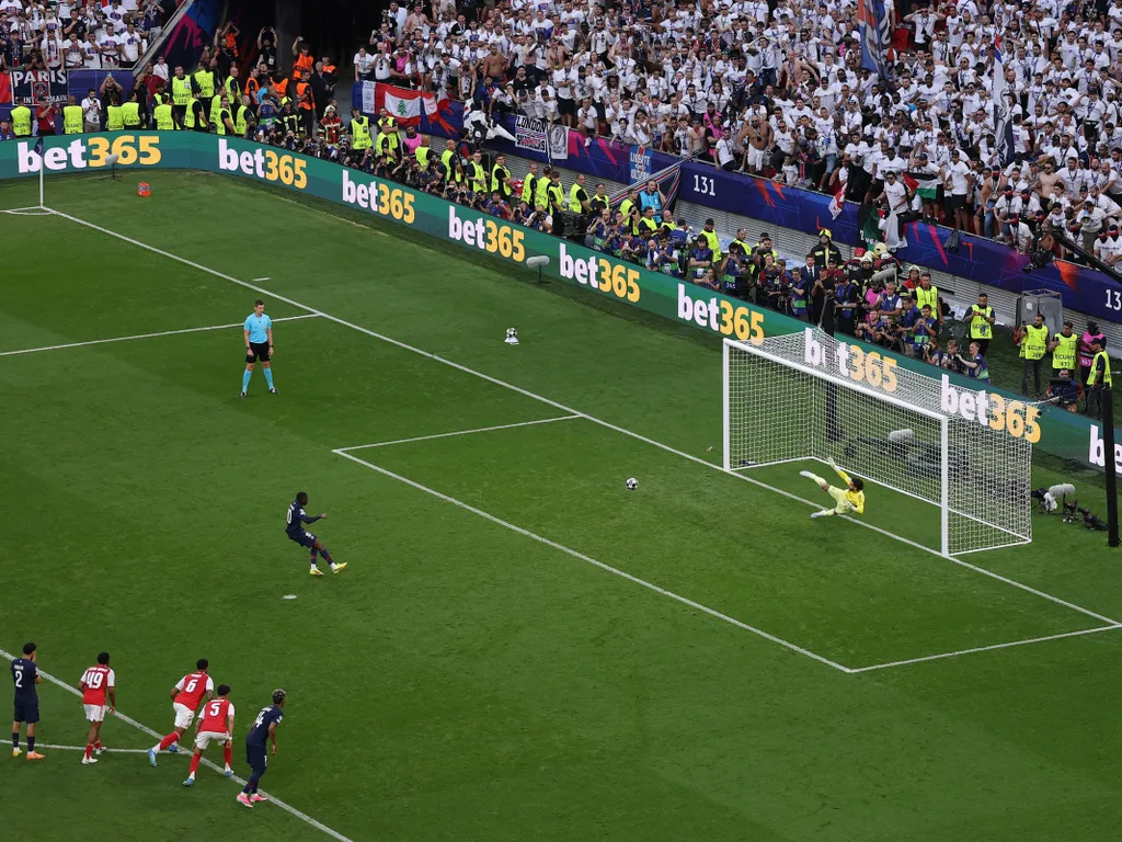 BL, Bajnokok Ligája, BajnokokLigájaBudapest, döntő, PSG - Arsenal, PSGArsenal, szurkoló, hangulat, Budapest, Puskás Aréna, PuskásAréna, mérkőzés, 2026.05.30.