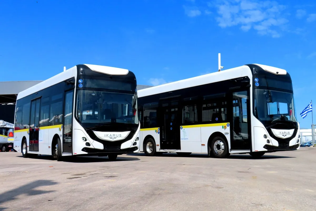 Athénban teljesítenek szolgálatot az Ikarus 80e midibuszok