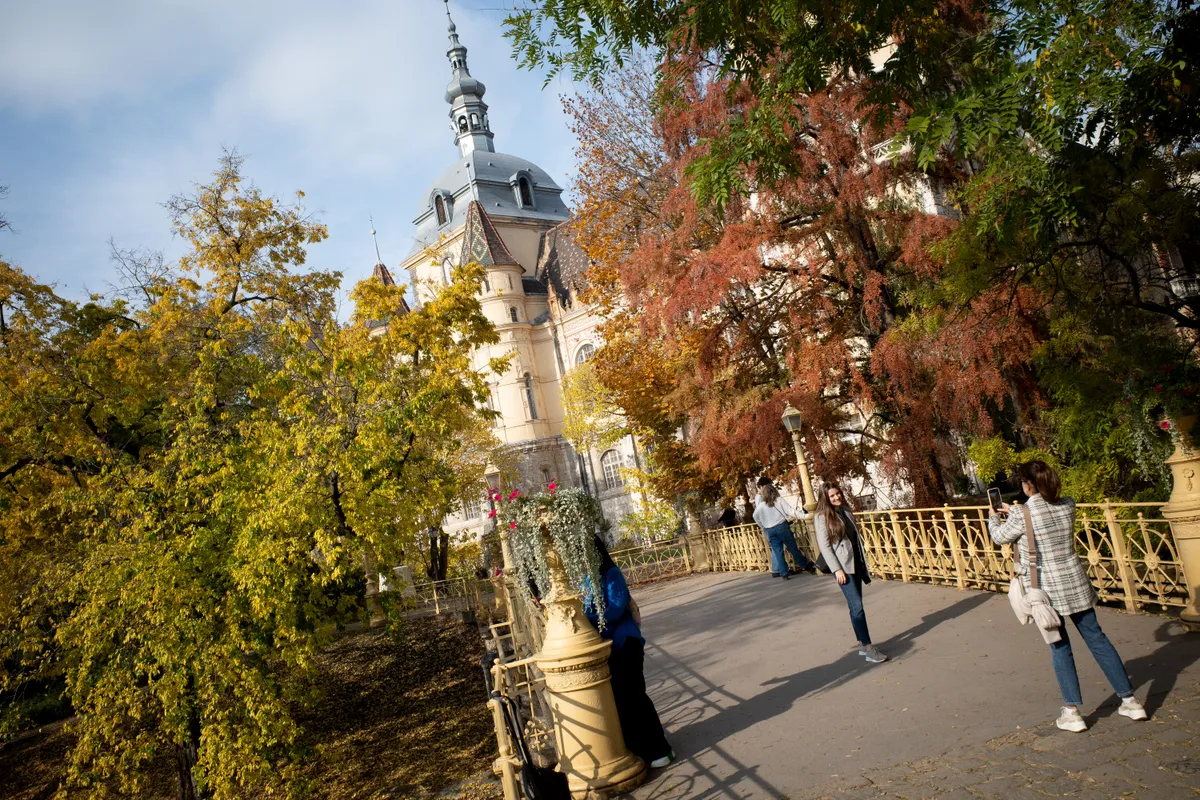 A BL-döntő afterpartyjának a Vajdahunyad vára ad otthont Fotó: NIKOLAS KOKOVLIS / NurPhoto