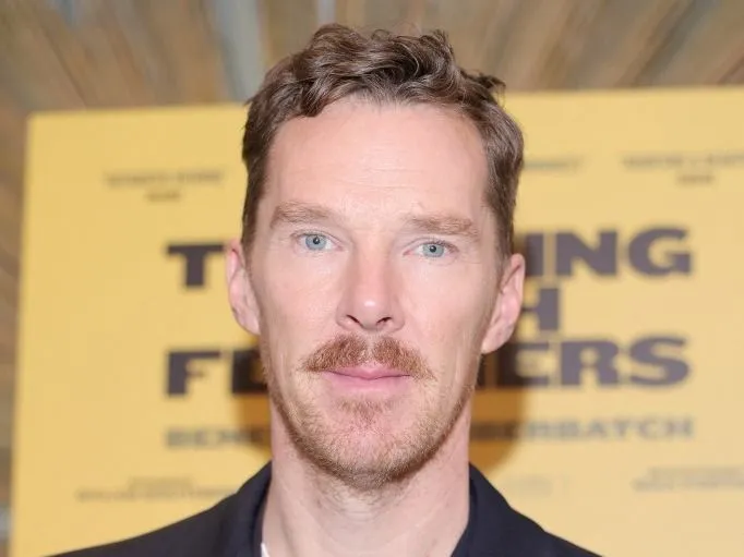 NEW YORK, NEW YORK - NOVEMBER 19: Benedict Cumberbatch attends a "The Thing With Feathers" New York screening at The Crosby Hotel on November 19, 2025 in New York City.   Michael Loccisano/Getty Images/AFP (Photo by Michael loccisano / GETTY IMAGES NORTH AMERICA / Getty Images via AFP)