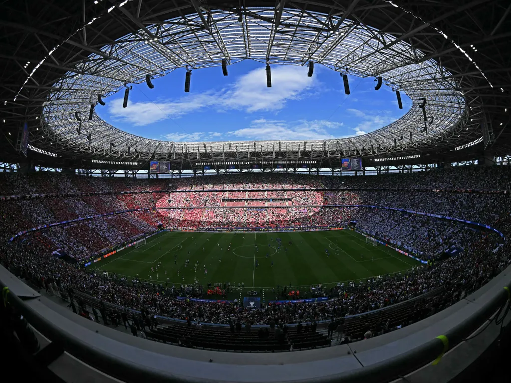 BL, Bajnokok Ligája, BajnokokLigájaBudapest, döntő, PSG - Arsenal, PSGArsenal, szurkoló, hangulat, Budapest, Puskás Aréna, PuskásAréna, 2026.05.30.