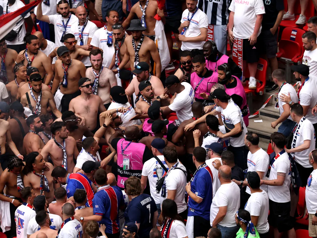 BL, Bajnokok Ligája, BajnokokLigájaBudapest, döntő, PSG - Arsenal, PSGArsenal, szurkoló, hangulat, Budapest, Puskás Aréna, PuskásAréna, mérkőzés, 2026.05.30.