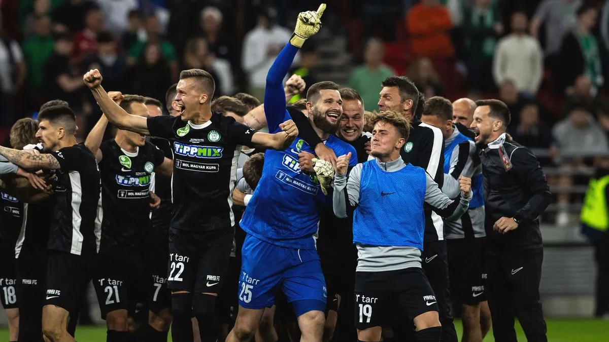 Fradi, Szappanos, Labdarúgás, Kupadöntő, Fradi-Paks, KupadöntőFradiPaks, 2025.05.14.