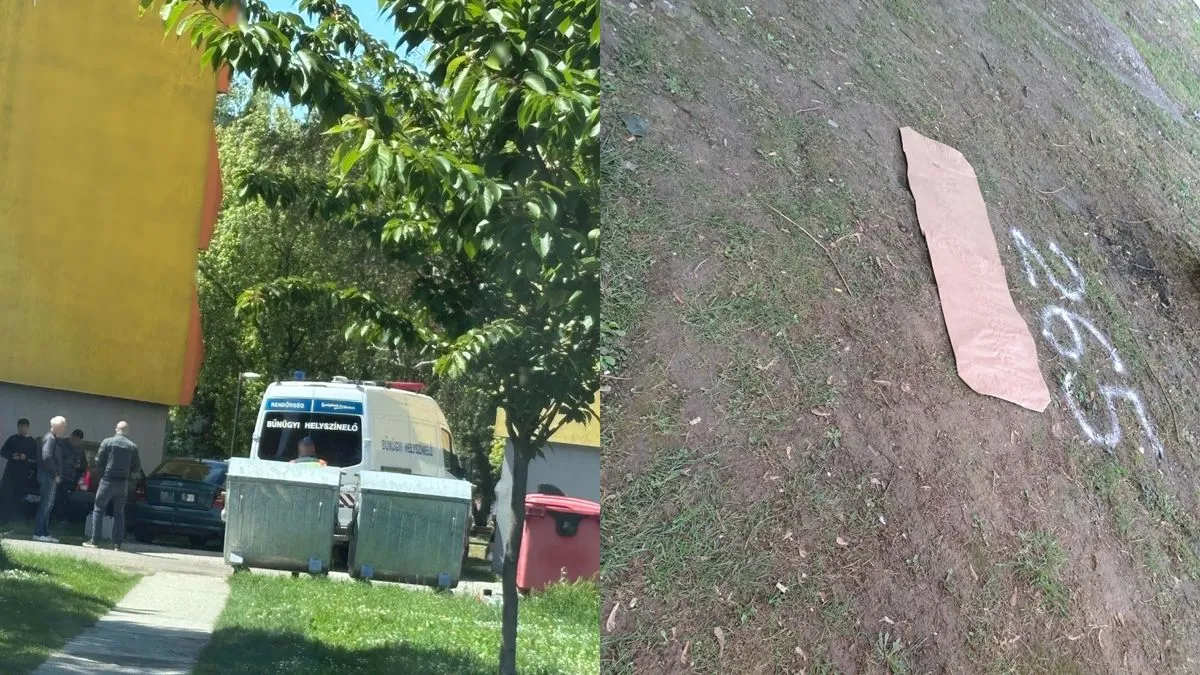 Késő estig dolgoztak a rendőrök a szentlőrinci tragédia helyszínén
