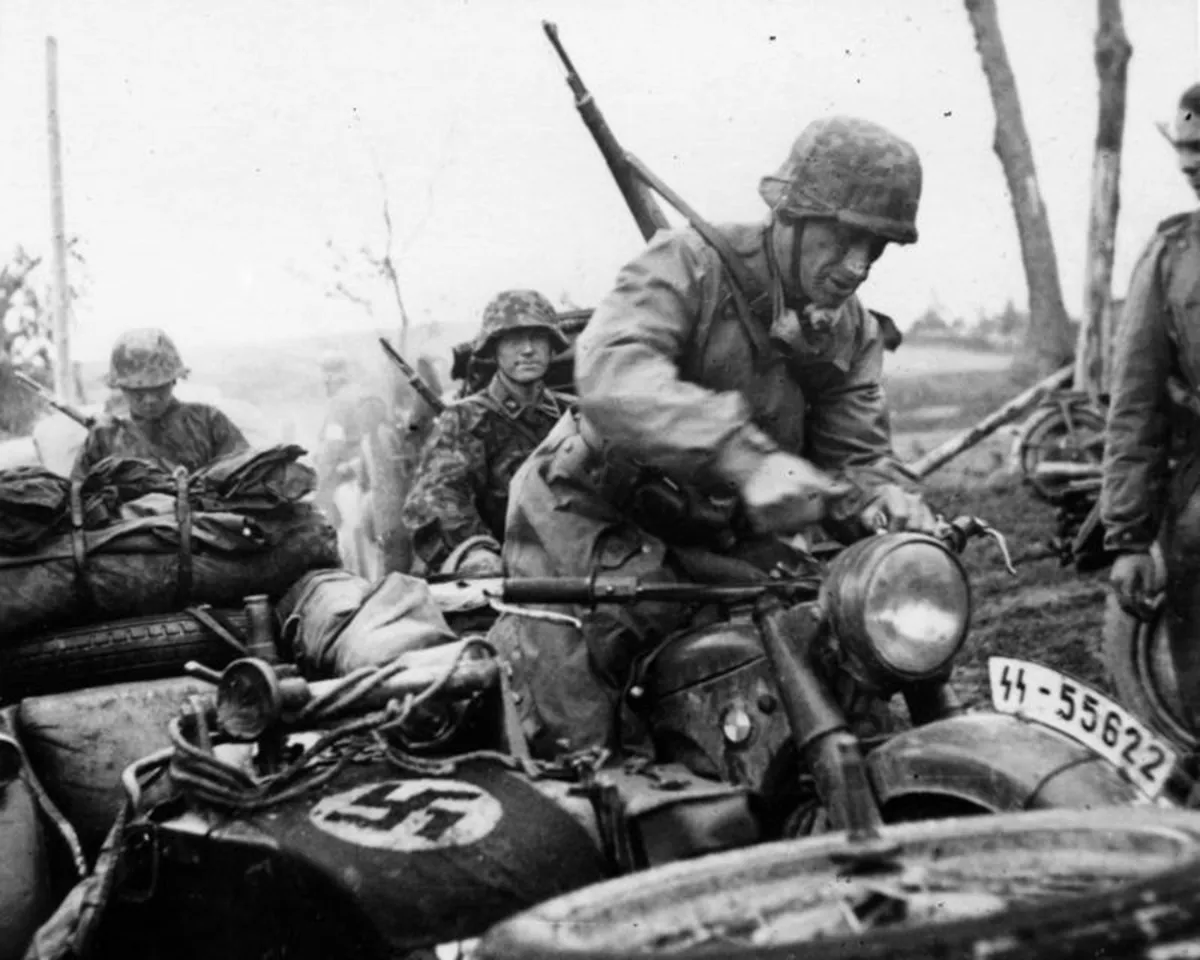 Az SS szervezetének több ága volt, a Waffen-SS tömörítette a harcoló alakulatokat