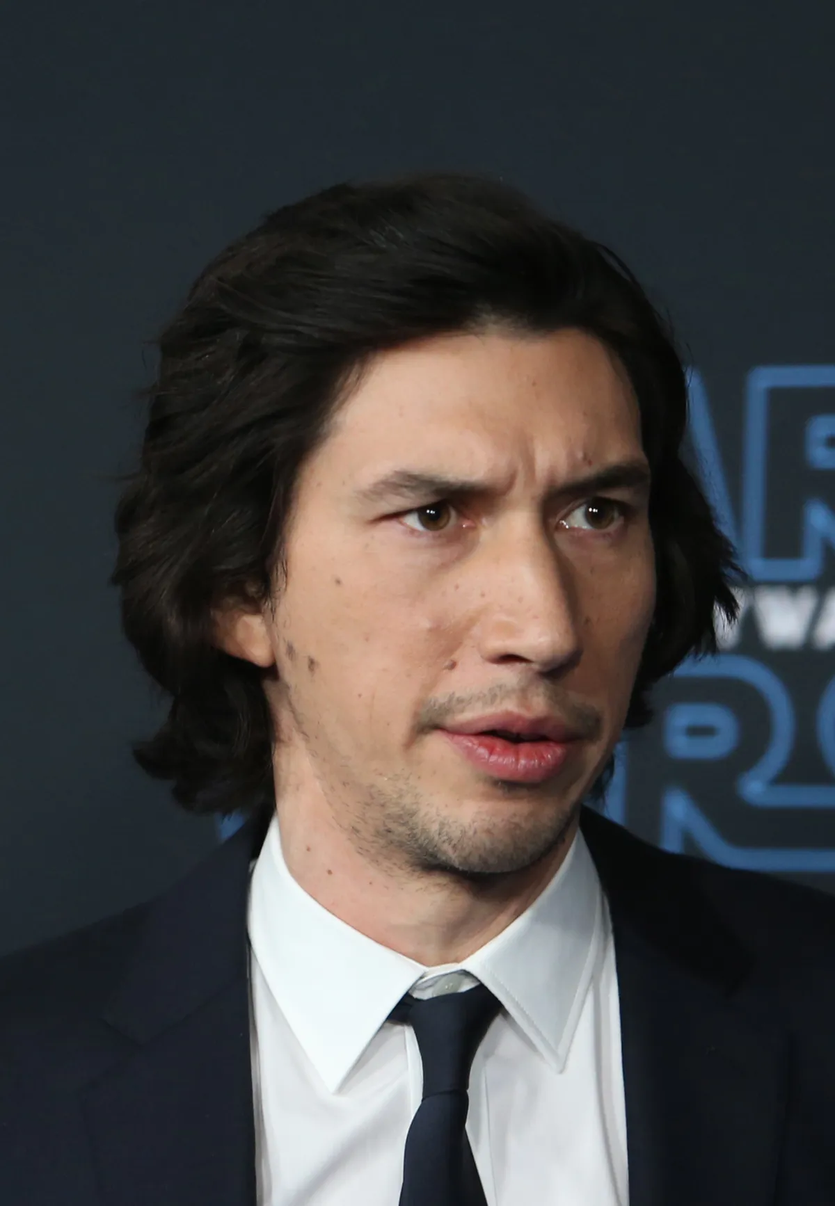 HOLLYWOOD, CA - DECEMBER 16: Adam Driver, at the Premiere Of Disney's "Star Wars: The Rise Of Skywalker" at the El Capitan theatre in Hollywood, California on December 16, 2019. Credit: Faye Sadou/MediaPunch December 16, 2019