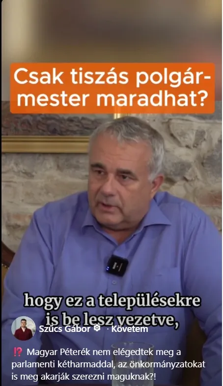 Polgármester is csak két ciklusig lehet valaki? 