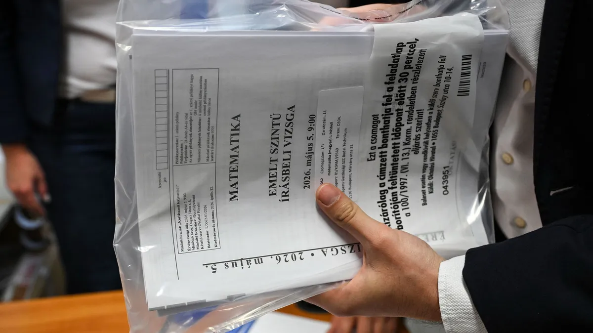 A matekérettségi első részében több klasszikus feladat is szerepelt