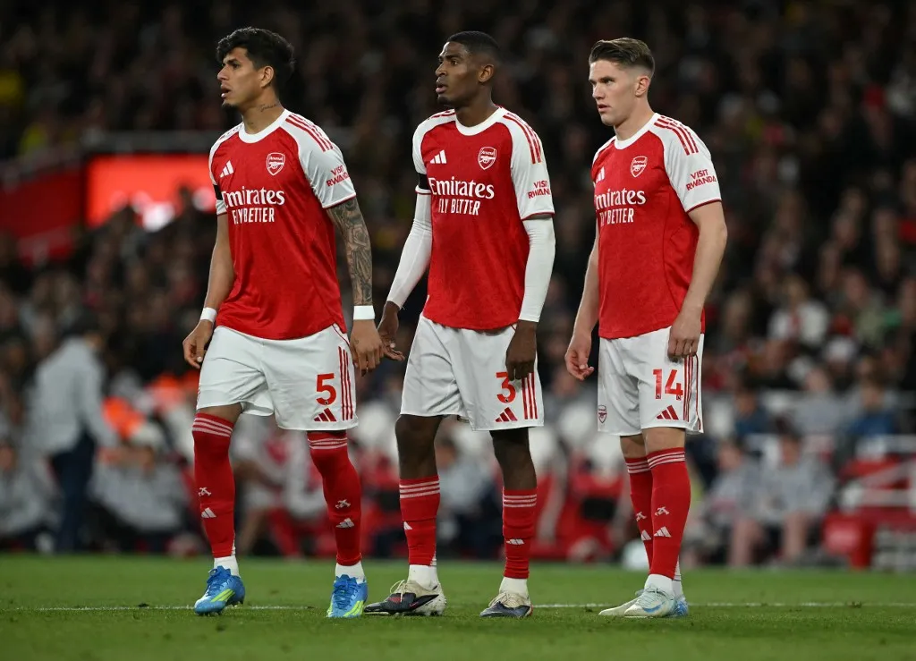 Piero Hincapie (5) az idei szezonban az Arsenal alapemberévé vált