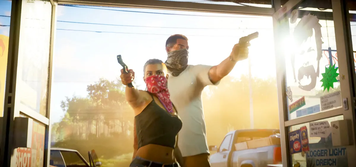 GTA 6: la première bande-annonce du jeu vidéo événement Grand Theft Auto VI dévoilée à la surprise générale. Dix ans après la sortie du précédent épisode, Rockstar a dévoilé lundi les premières images officielles de « Grand Theft Auto VI », qui ne sortira toutefois qu’en 2025. GTA 6: First trailer for the Grand Theft Auto VI event video game revealed to everyone's surprise. Ten years after the release of the previous episode, Rockstar revealed on Monday the first official images of “Grand Theft Auto VI”, which will however not be released until 2025.