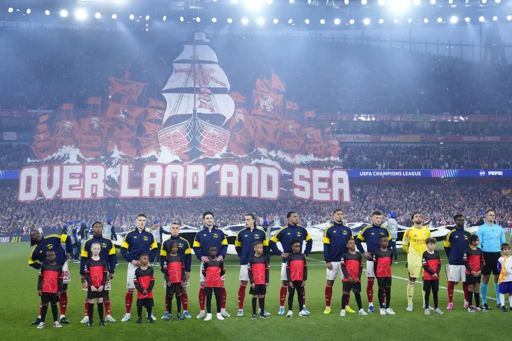 Az Arsenal szurkolói a Bajnokok Ligája-meccseken is kitettek magukért