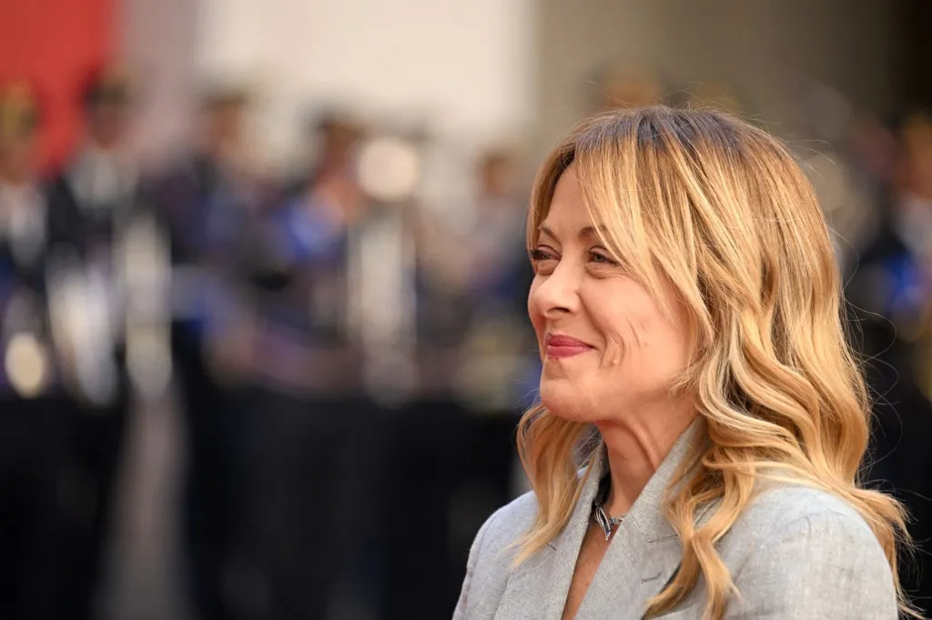 Giorgia Meloni 2022 októbere óta vezeti az olasz jobbközép koalíciós kormányt Giorgia Meloni olasz miniszterelnök