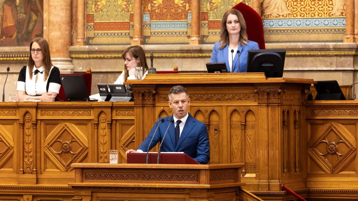 Magyar Péter bejelentette az NVVH megalakulását (Fotó: Polyák Attila)