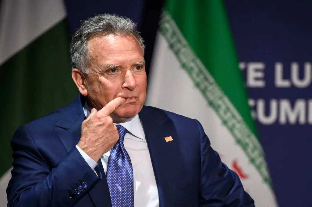 Folytatódnak a tárgyalások Iránnal, az amerikai delegációt Steve Witkoff és Trump veje, Jared Kushner vezeti. A képen: Steve Witkoff Fotó: FABRICE COFFRINI / POOL