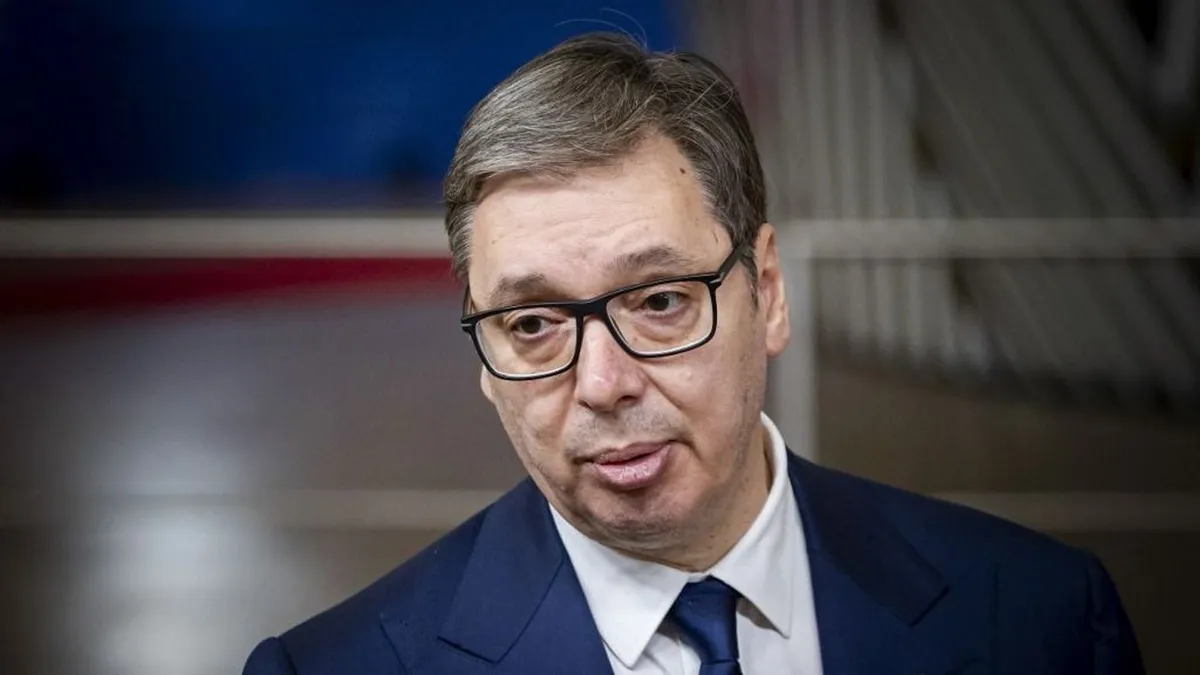 Vučić bejelenti, hogy lemond a szerb elnöki posztról