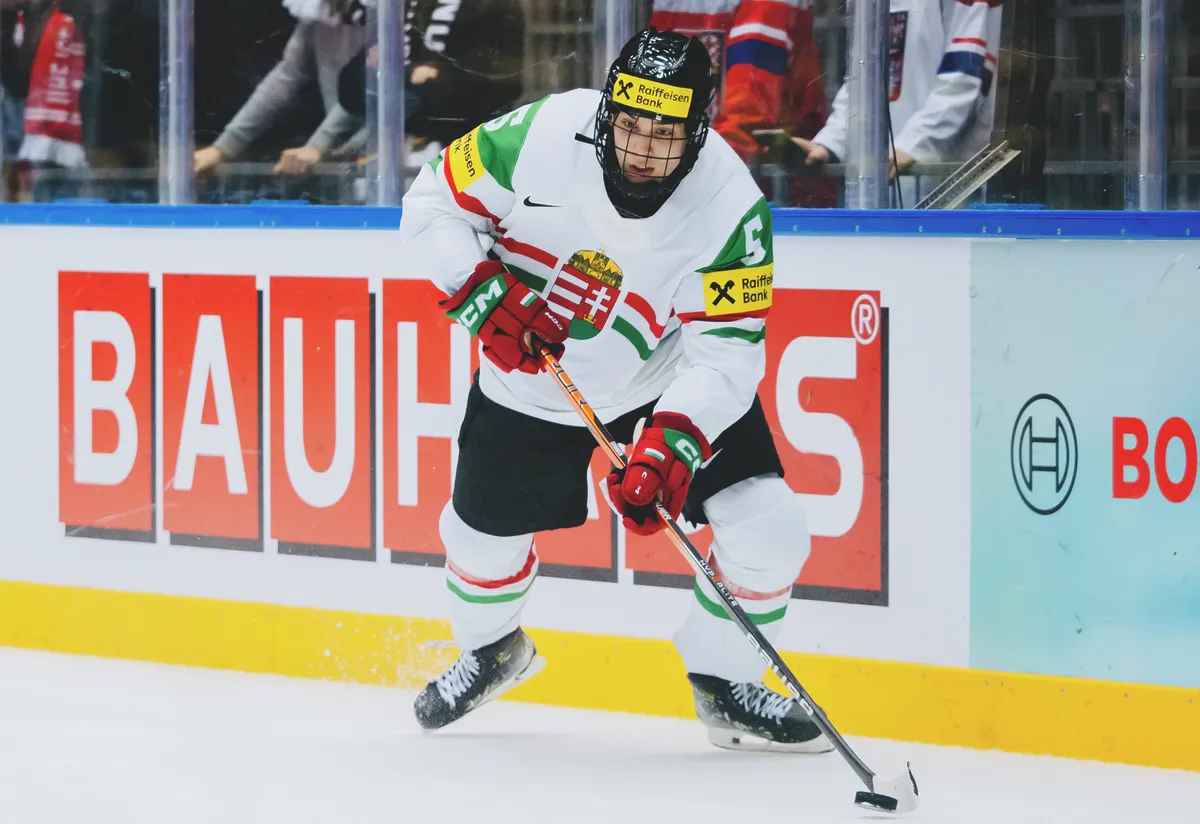 Szongoth Domán a negyedik magyar hokis, akit draftoltak az NHL-be