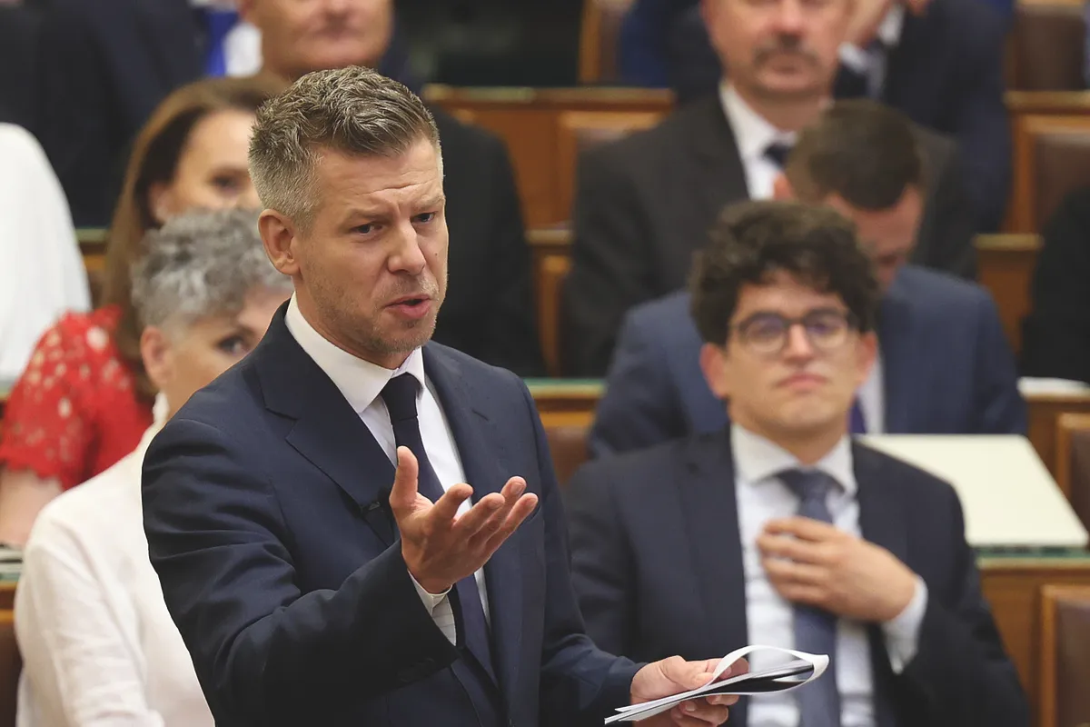 Parlament, az Országgyűlés plenáris ülése, Országgyűlésplenárisülése, 2026.06.29.
Magyar Péter, MagyarPéter