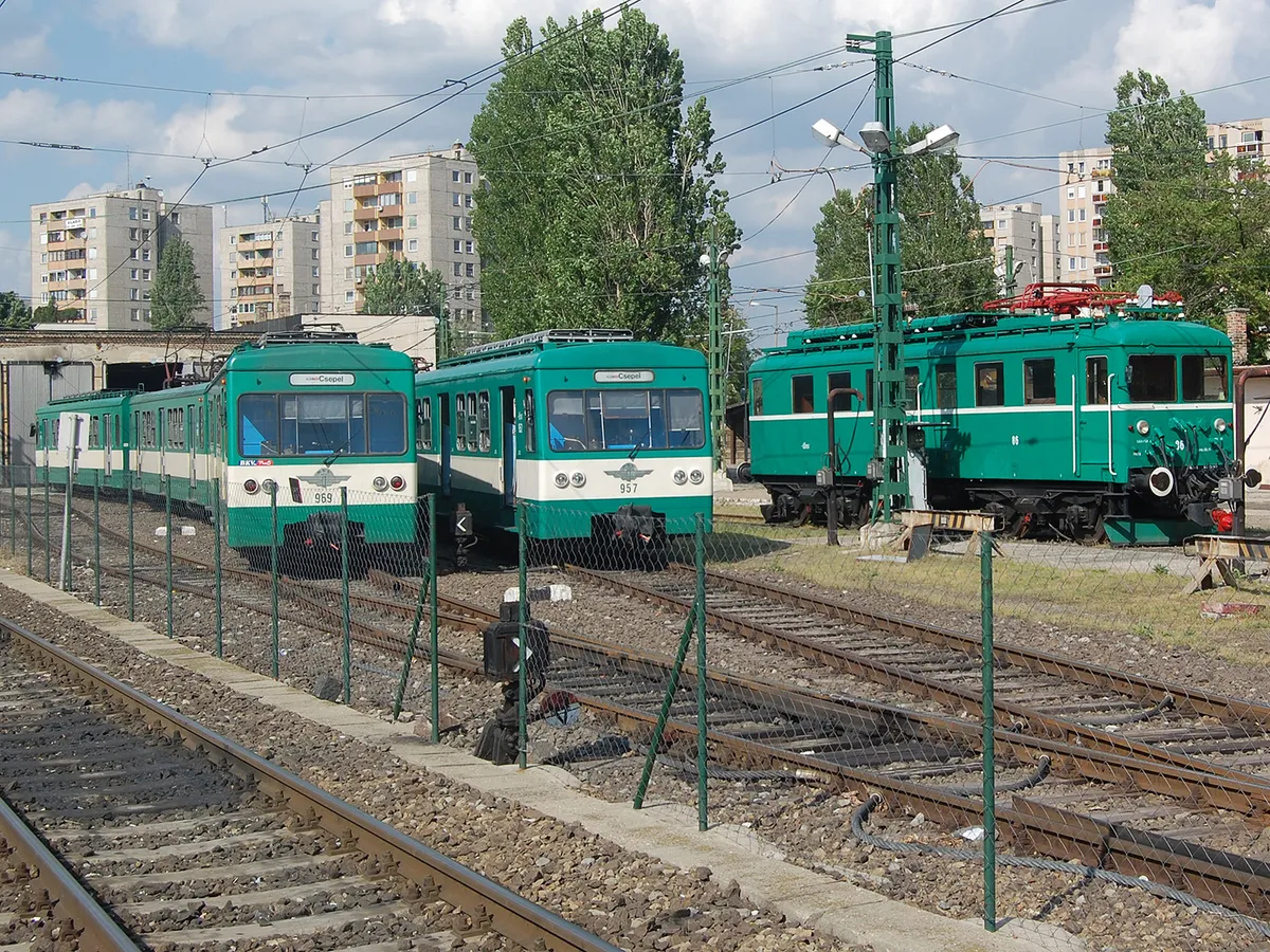 A közlekedési baleset miatt egy vágányon közlekedik a H6-os HÉV (képünk illusztráció) Fotó: Wikipedia Commons