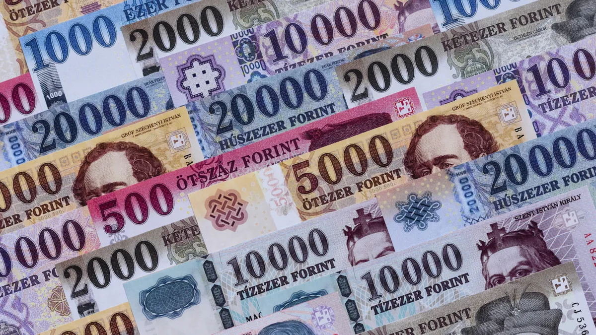 Kvízben szereplő kép magyar bankjegyekről