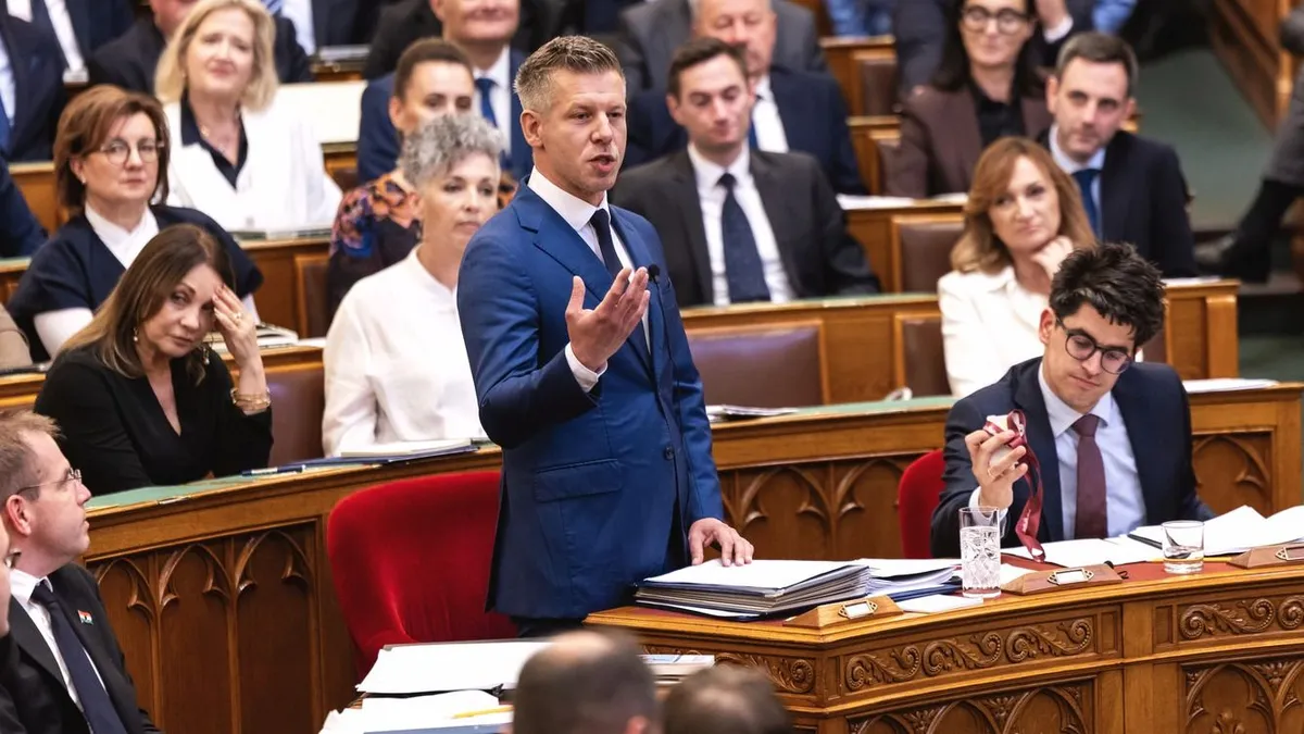 Magyar Péter a vitnyédi migránstábor ügyét hárítja.