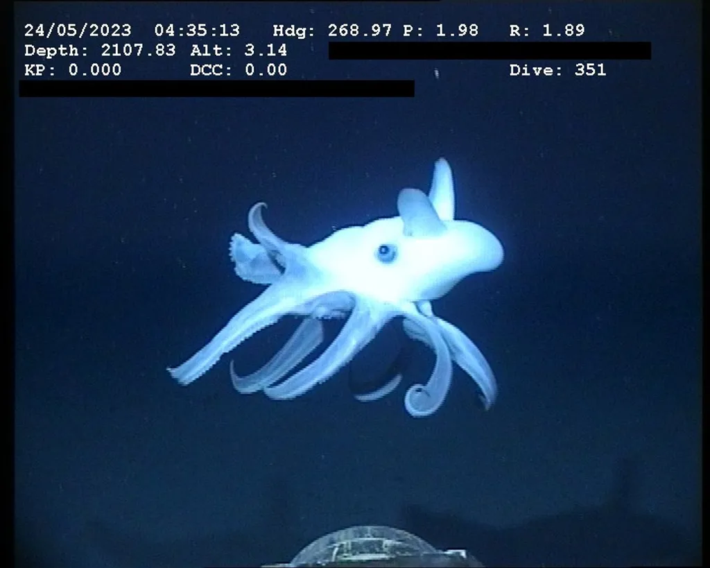Dumbo-polip (Grimpoteuthis)