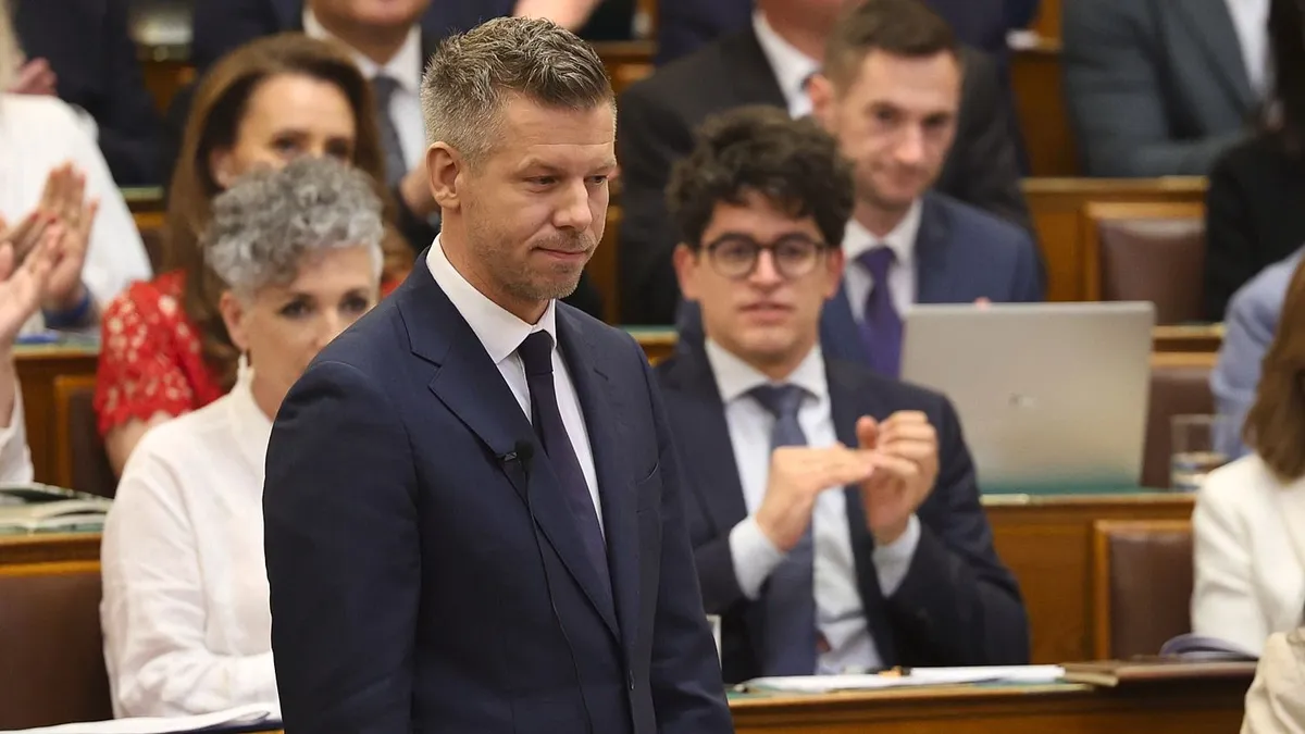 Parlament, az Országgyűlés plenáris ülése, Országgyűlésplenárisülése, 2026.06.29.
Magyar Péter, MagyarPéter