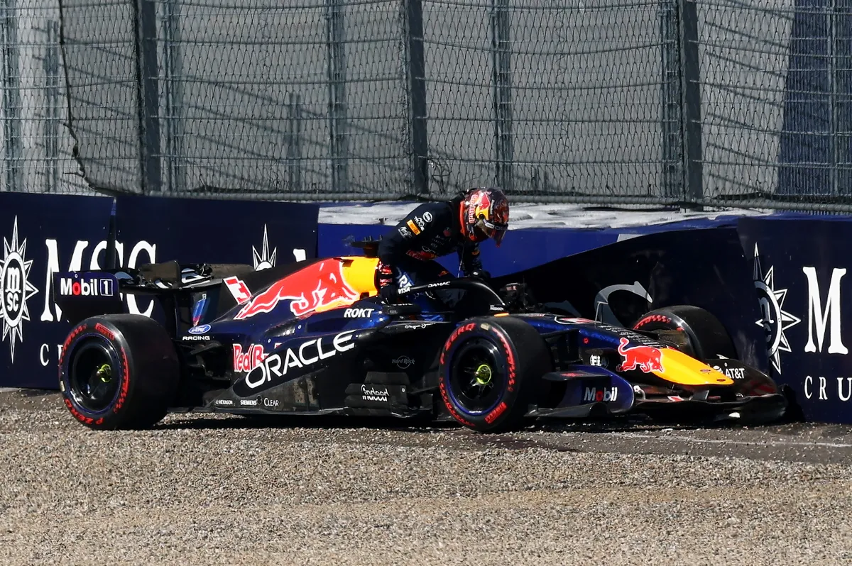 Max Verstappen túl sokat kockáztatott, ez lett a veszte