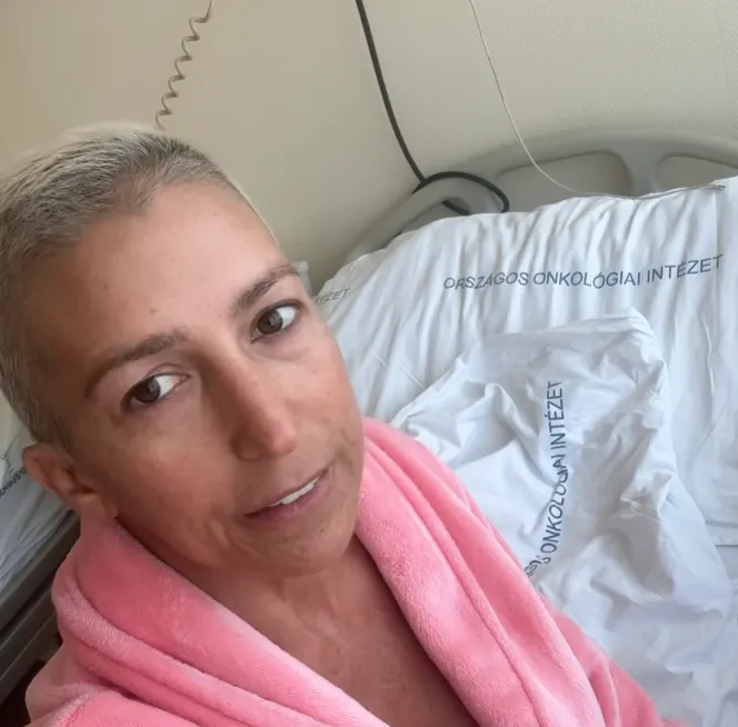 Rubint Réka az onkológiai ágyon vallott állapotáról – Fotó: Facebook