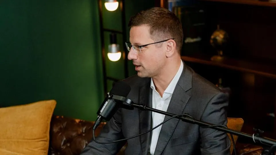 Gulyás Gergely az Ultrahang stúdiójában