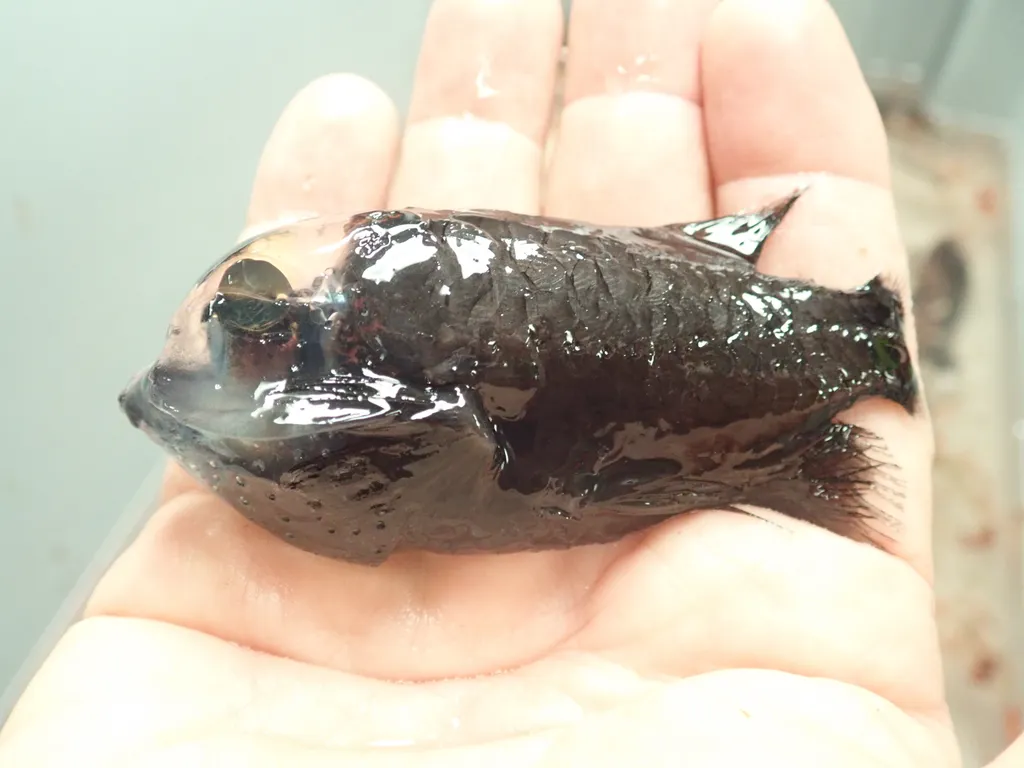 Barreleye fish, Macropinna microstoma