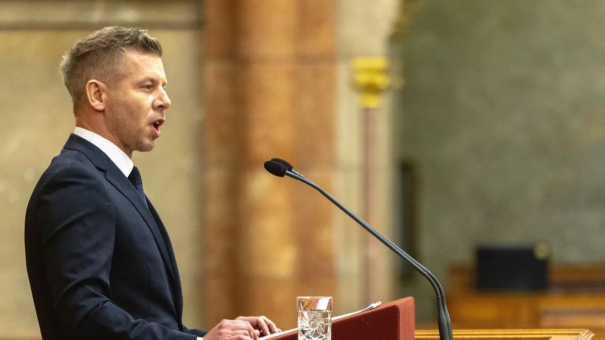 Új csörte az Országgyűlésben, Magyar Péter felszólal – élőben!