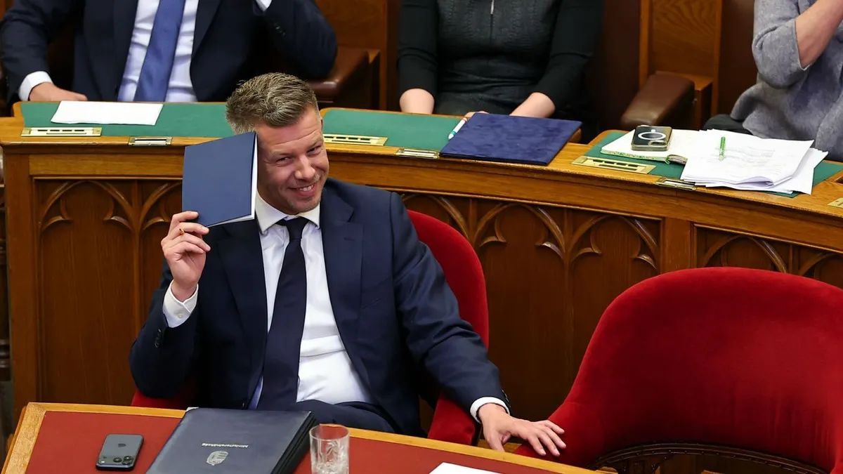 Nagy Attila Tibor politikai elemző szerint Magyar Péter államfői babérokra is törhet (Fotó: Mediaworks)