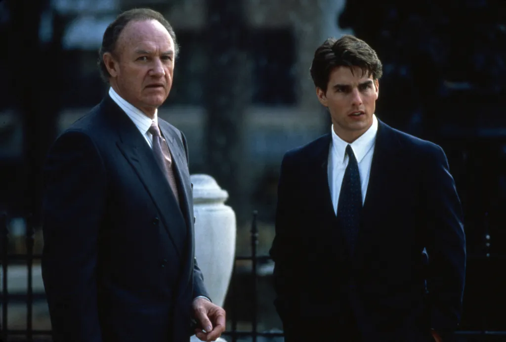 Tom Cruise, TomCruise,                      The Firm 
Year : 1993 USA
Directed by Sydney Pollack
Gene Hackman, Tom Cruise

Restricted to editorial use. See caption for more information about restrictions.
Photo: François Duhamel.
It is forbidden to reprod