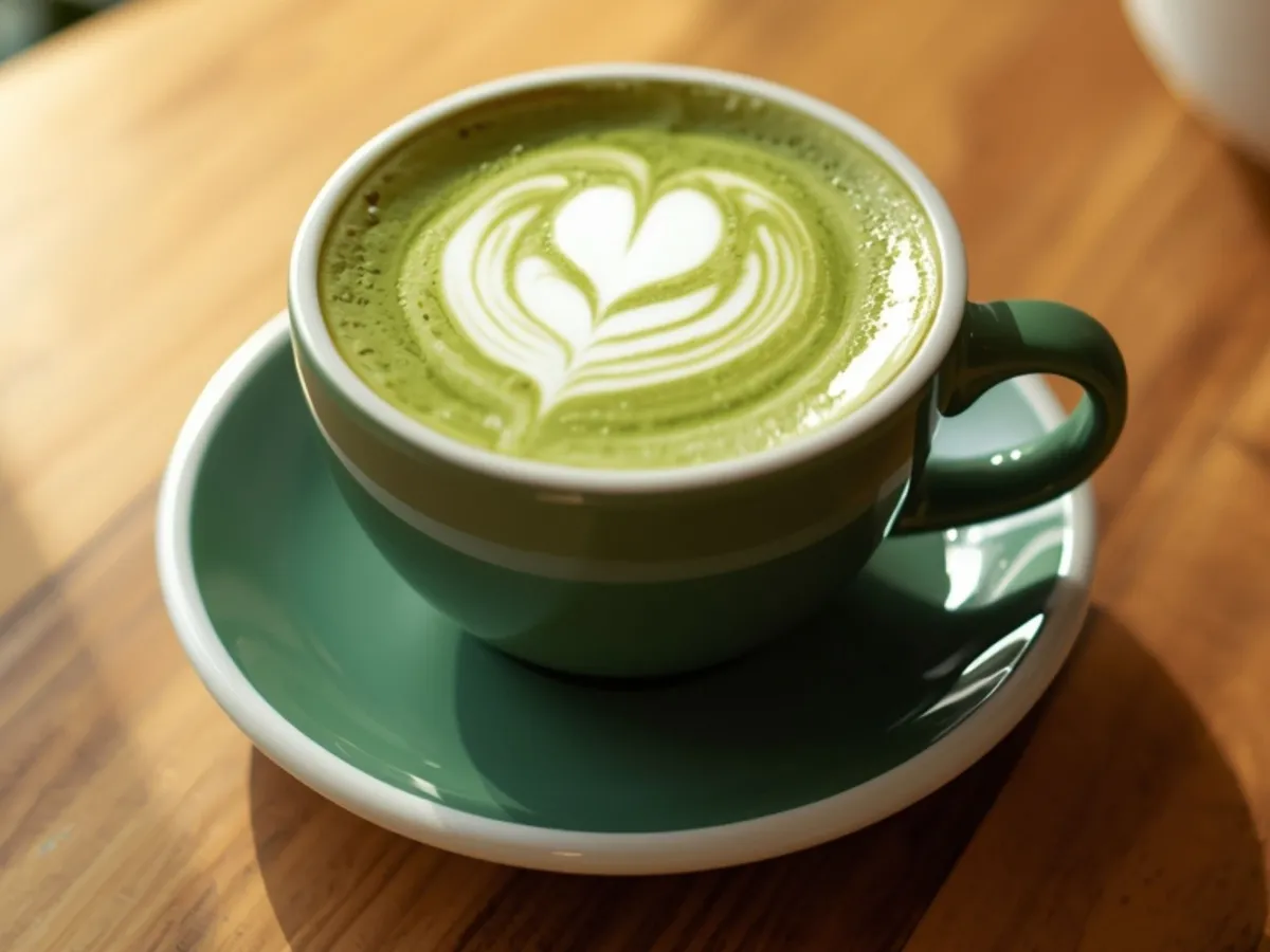 matcha, tea, latte