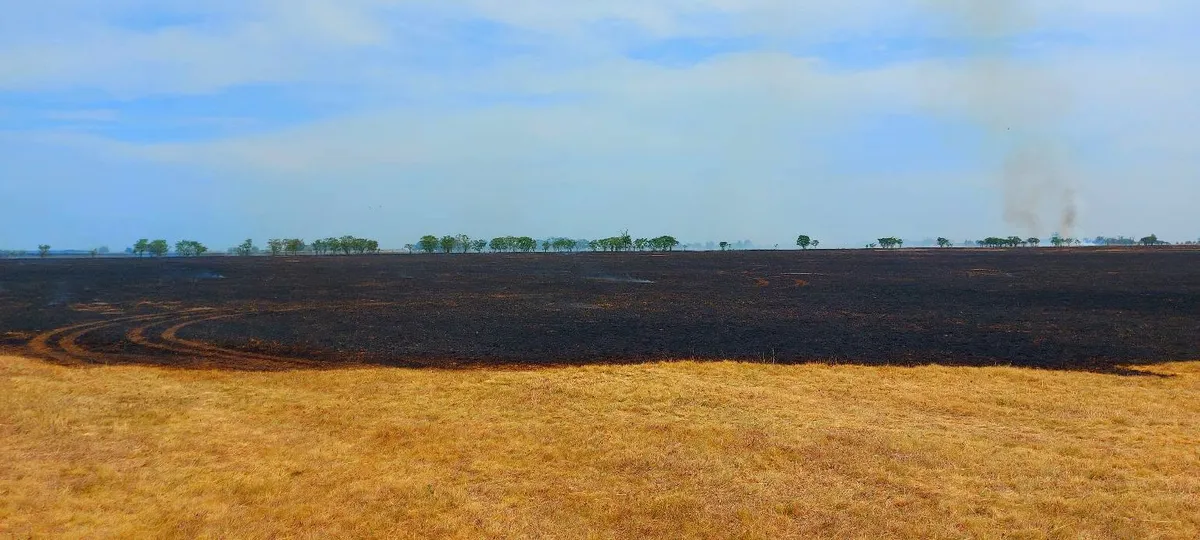 Több mint kilencvenhat hektárnyi terület égett le a Hortobágyi Nemzeti Park területén